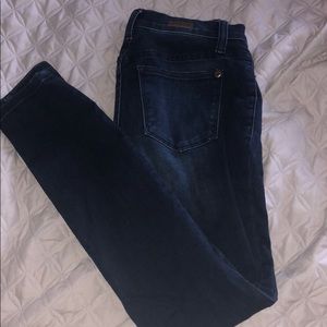 Lila Ryan dark wash skinny jeans
